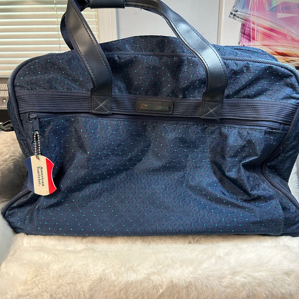 American Toirist Navy Blue Travel Bag
